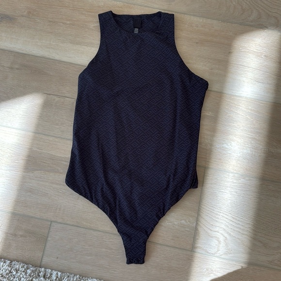 FENDI x SKIMS high neck body suit black size M